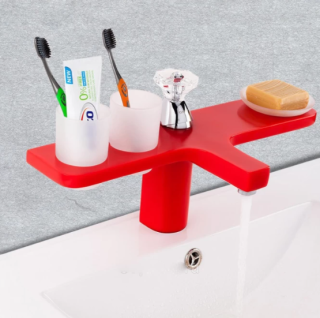 Смеситель для раковины Gappo G1096-7 красный